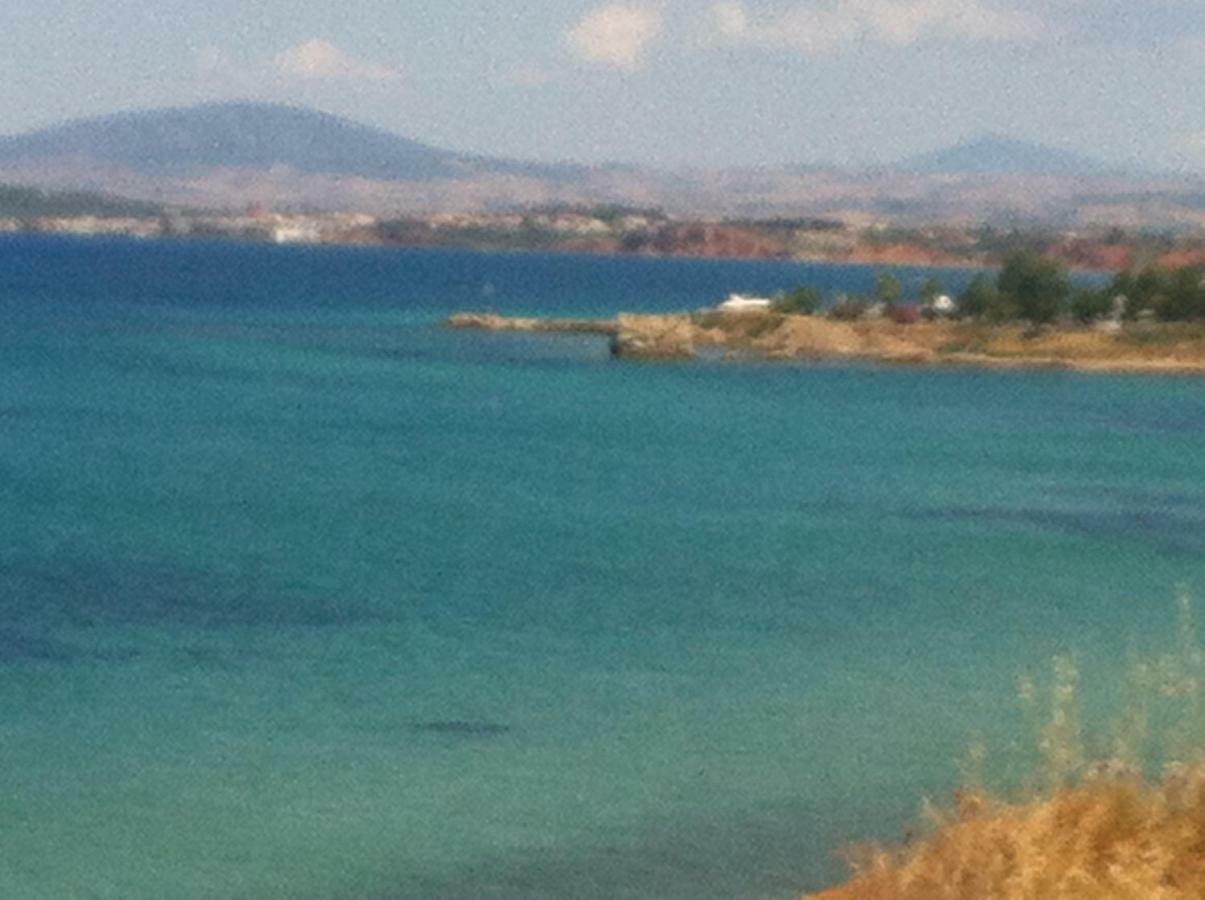 Magnificent Seascape Villa On A Secluded Beach Nea Moudania Dış mekan fotoğraf